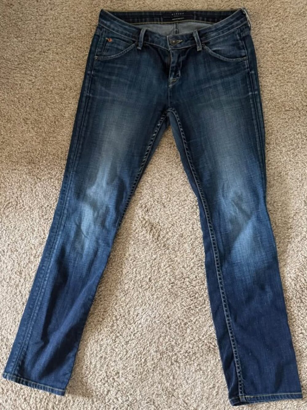 Hudson Jeans Straight Leg Dark Wash Size 27 Made in USA